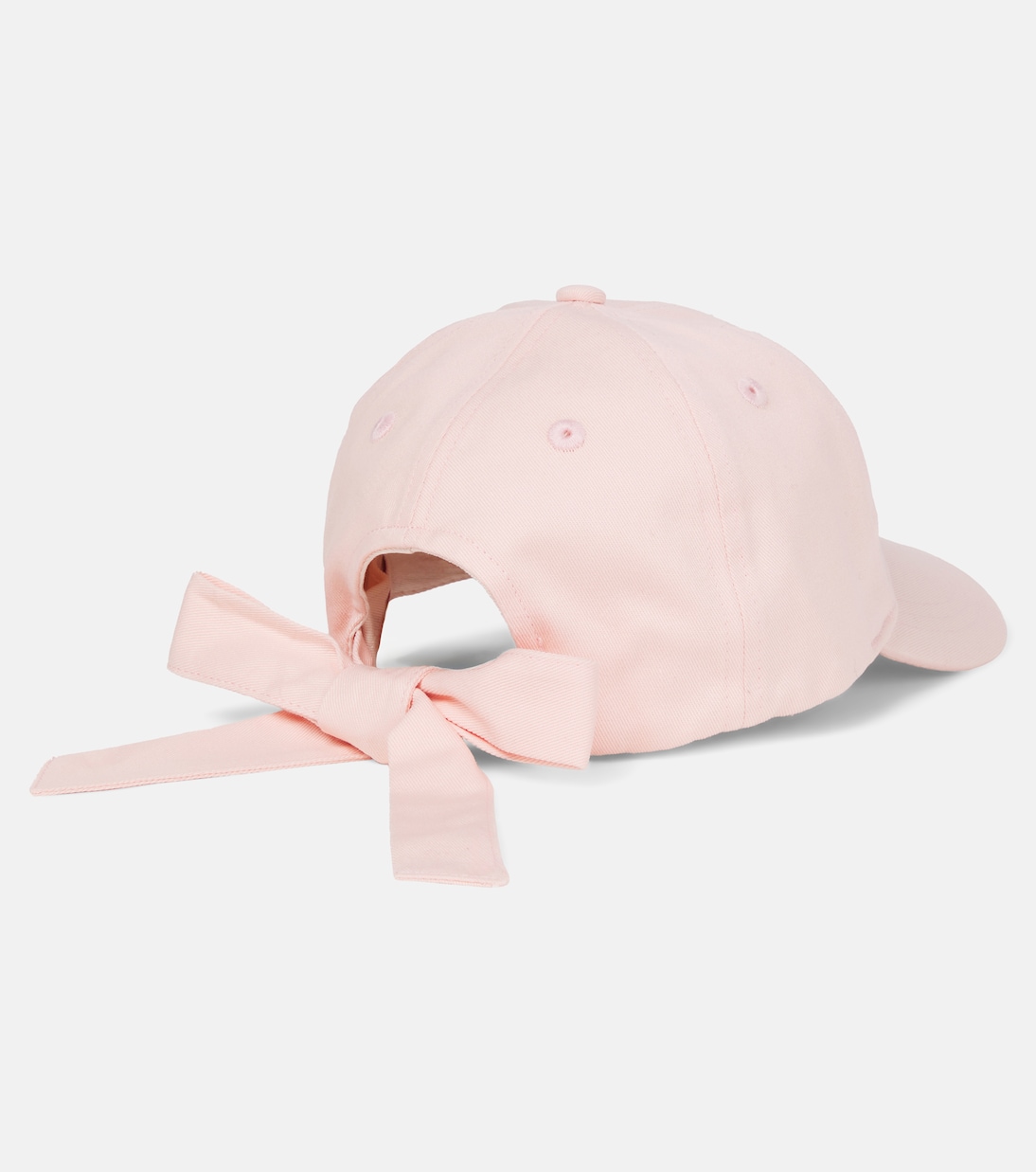 Lyna bow-detail cotton baseball cap | Bonpoint