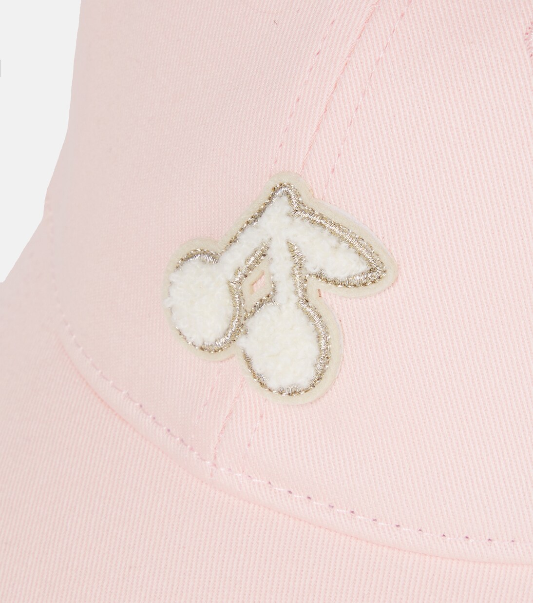 Lyna bow-detail cotton baseball cap | Bonpoint
