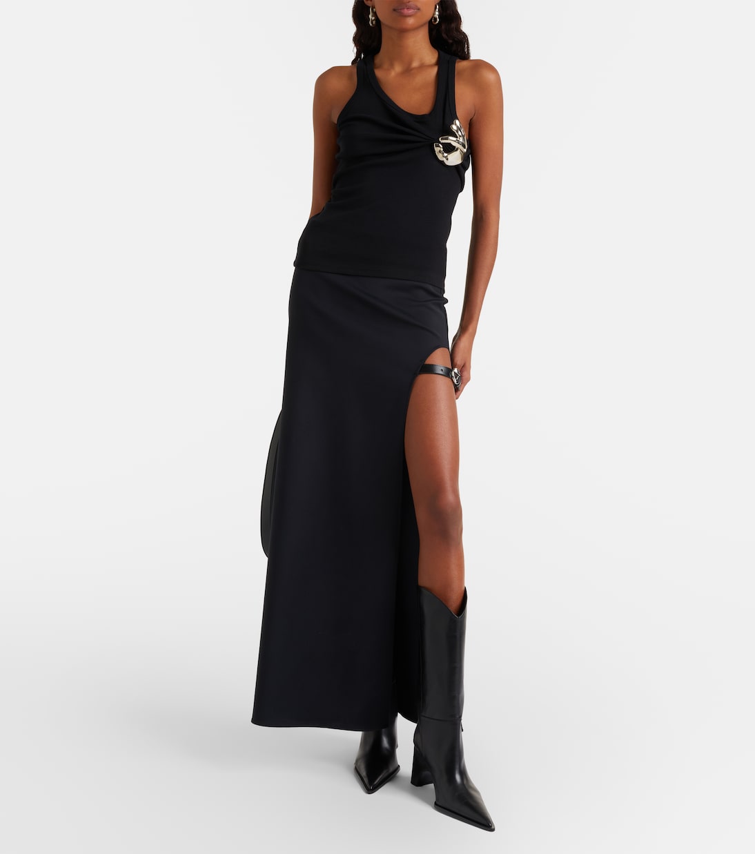 Bottes santiags Bridge en cuir | Coperni