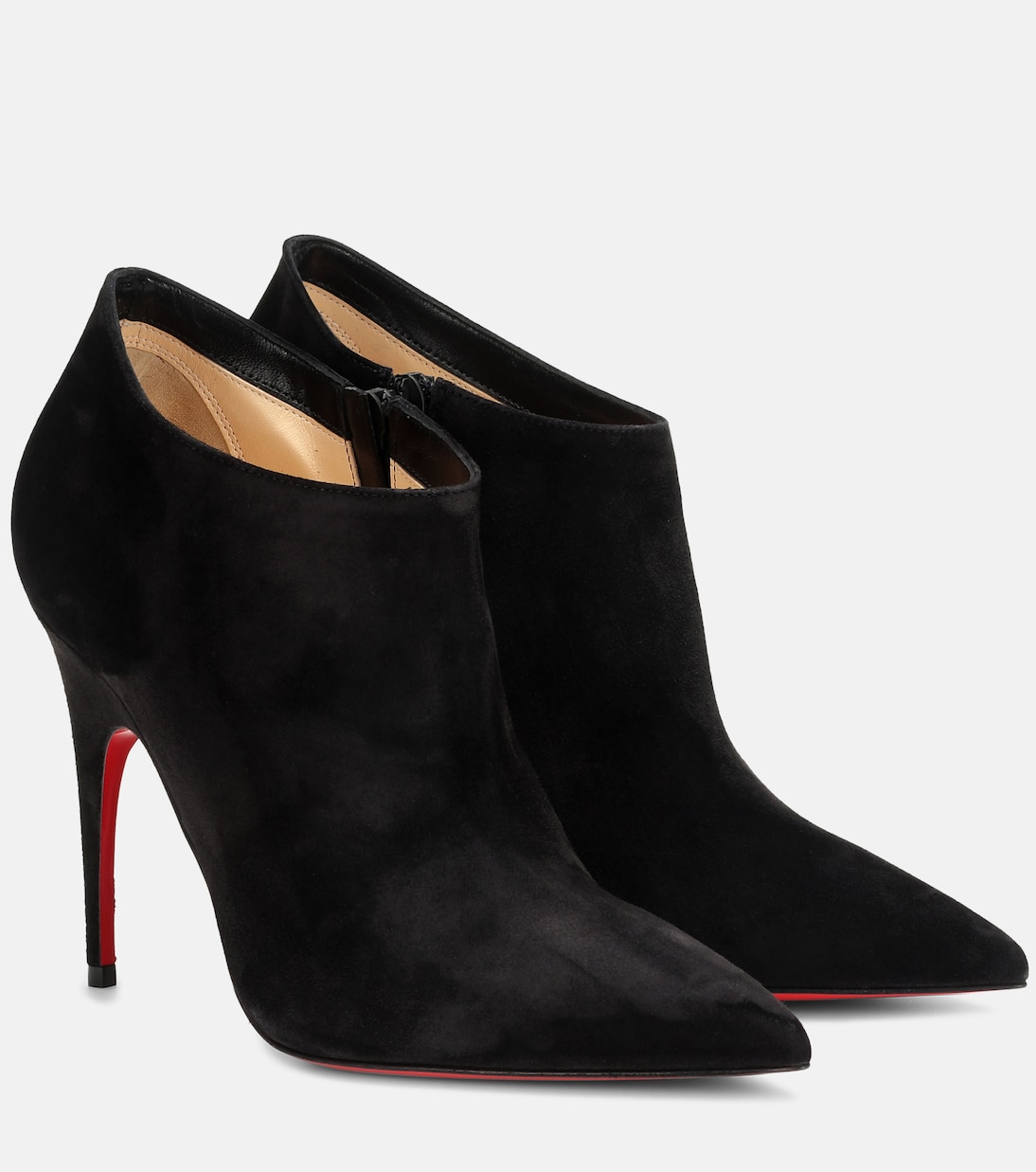 Gorgona 100 suede ankle boots | Christian Louboutin