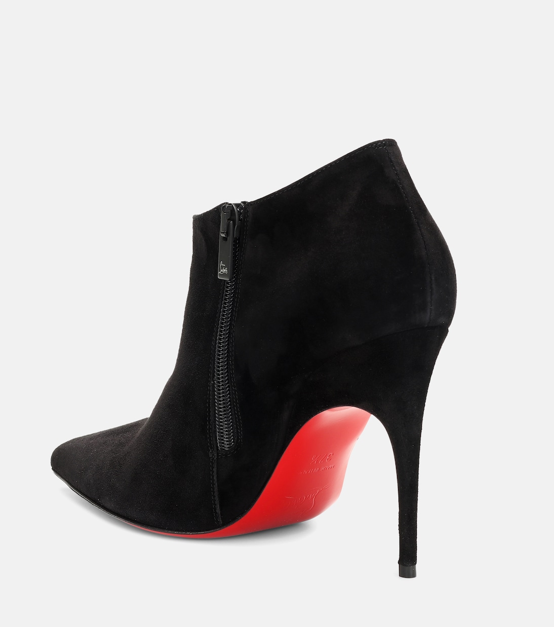 Gorgona 100 suede ankle boots | Christian Louboutin