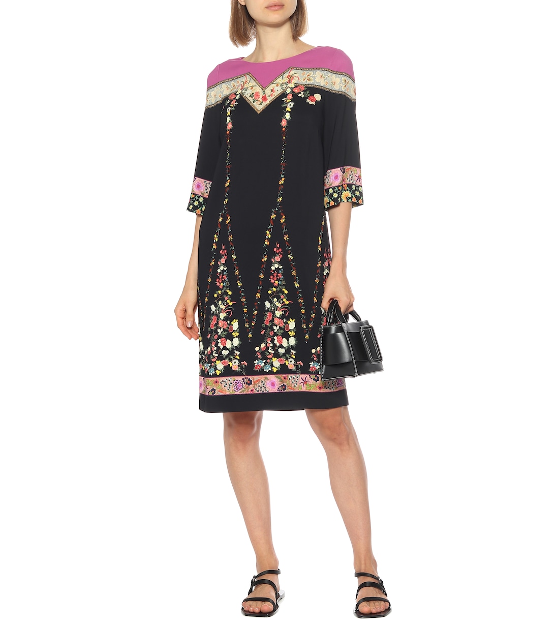 Abito a stampa in crêpe | Etro
