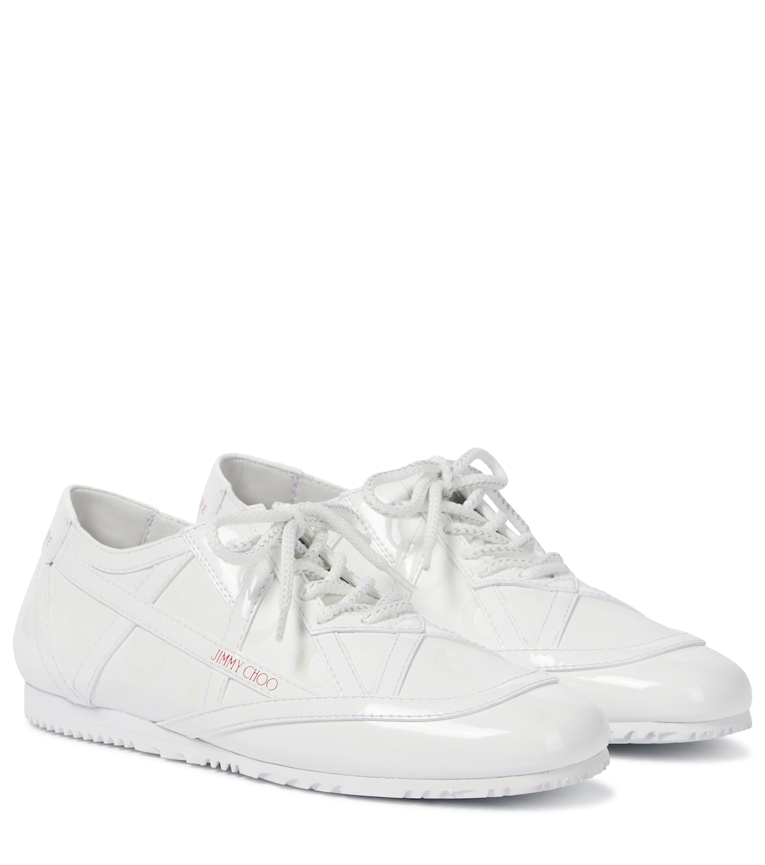 x Marine Serre - Sneakers in pelle stampata | Jimmy Choo