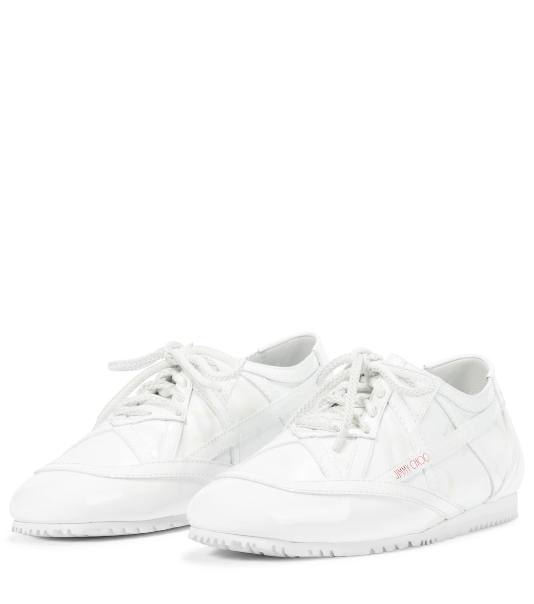 x Marine Serre - Sneakers in pelle stampata | Jimmy Choo