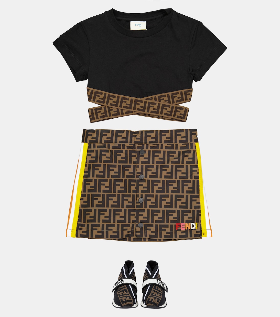 Falda FF | Fendi Kids