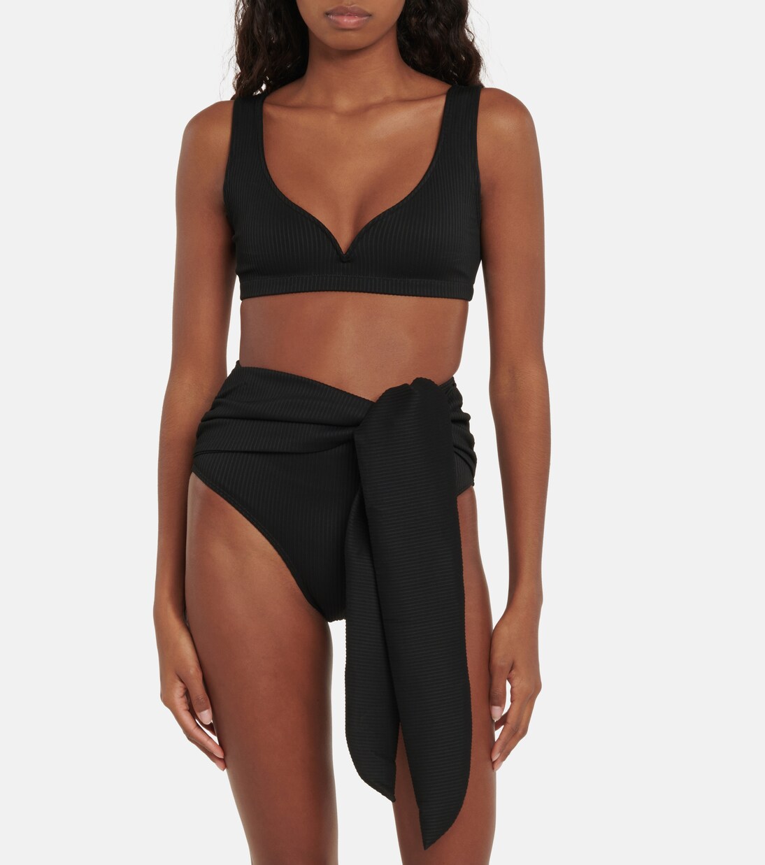 Kamala ribbed bikini top | Alexandra Miro