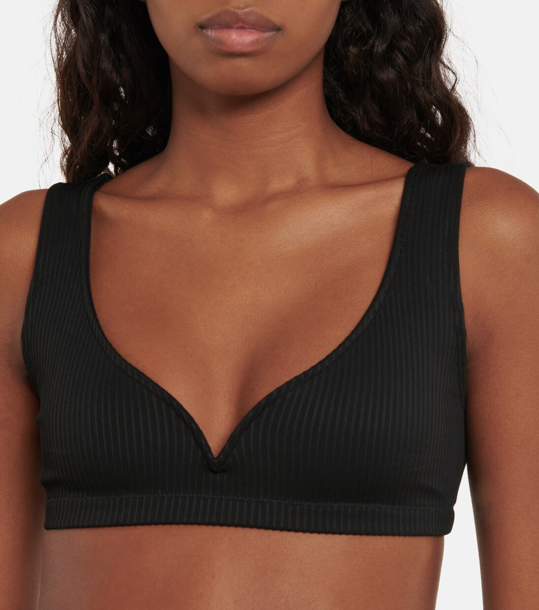 Kamala ribbed bikini top | Alexandra Miro