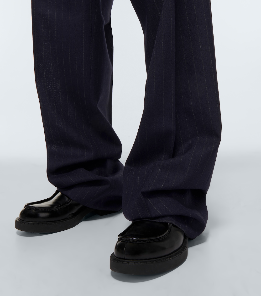Pinstriped wool pants | Prada