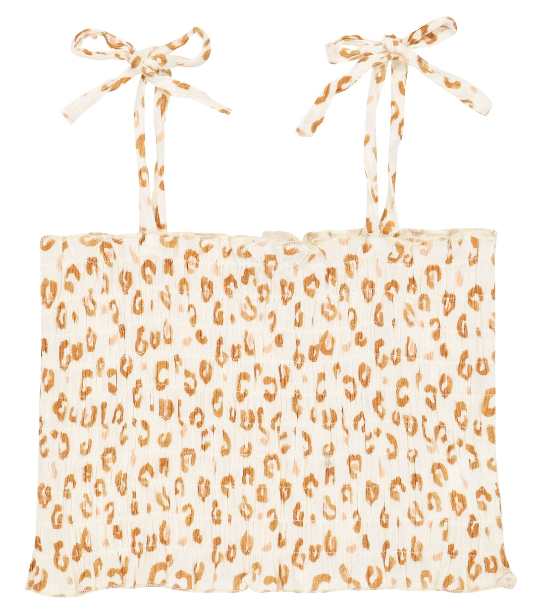 Cropped-Top Leo aus Baumwolle | The New Society