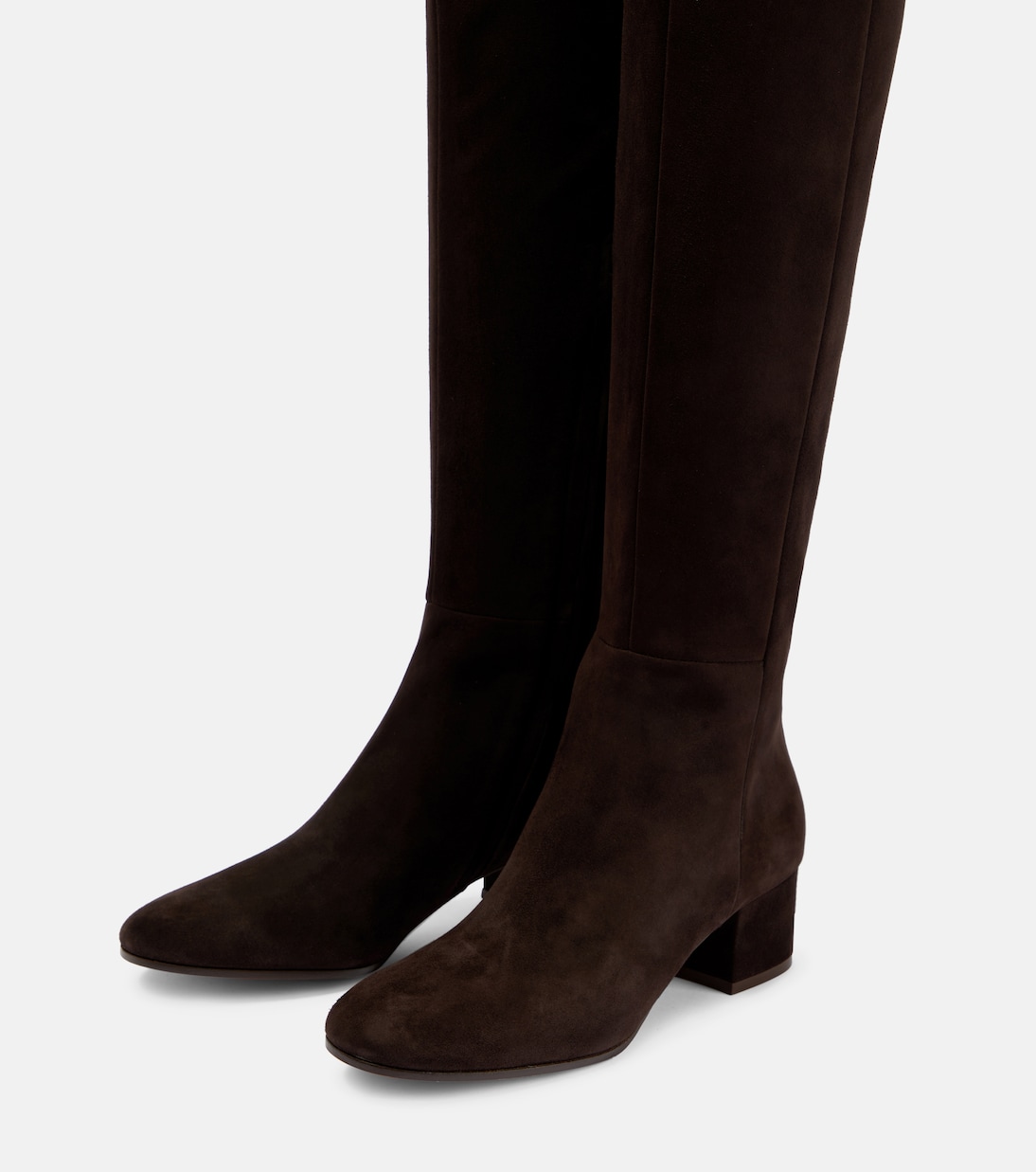 Botas mosqueteras Rolling de ante | Gianvito Rossi