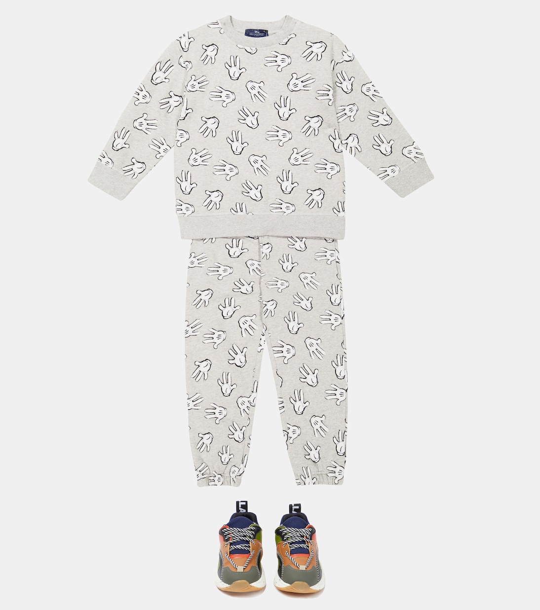 x Disney® sweatshirt and sweatpants cotton set | Stella McCartney Kids