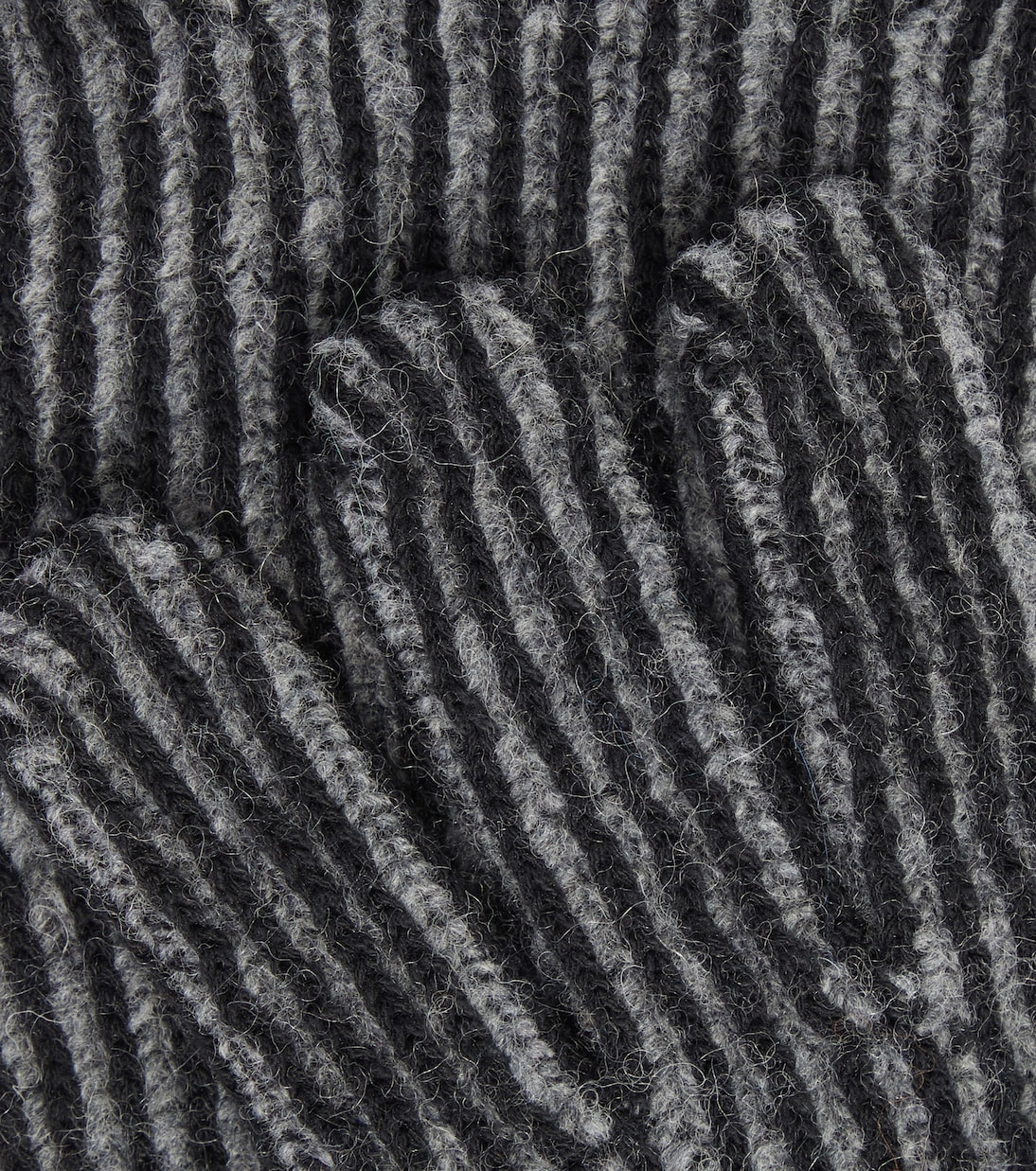 Ribbed-knit wool-blend gloves | Acne Studios