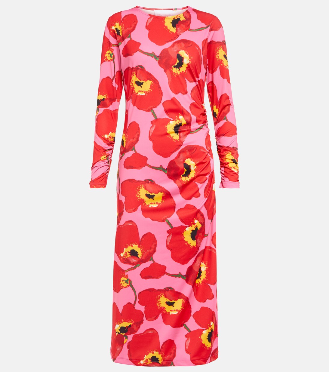 Floral printed midi dress | Carolina Herrera