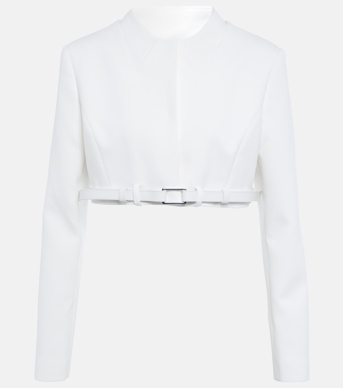 Trompe l'oeil cropped jacket | Coperni