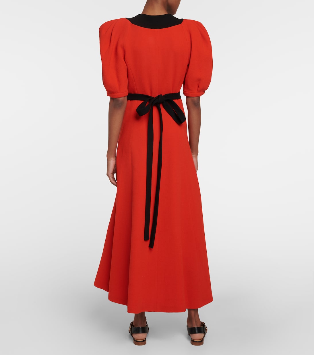 Luz wool crêpe midi dress | Gabriela Hearst