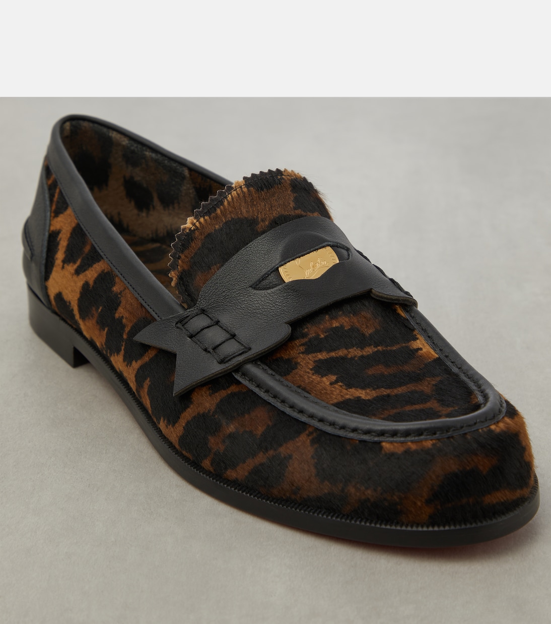 Penny Donna leopard-print loafers | Christian Louboutin