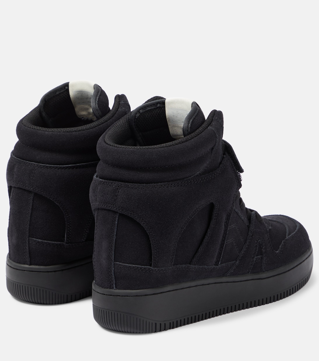 High-Top Sneakers Ellyn aus Veloursleder | Isabel Marant