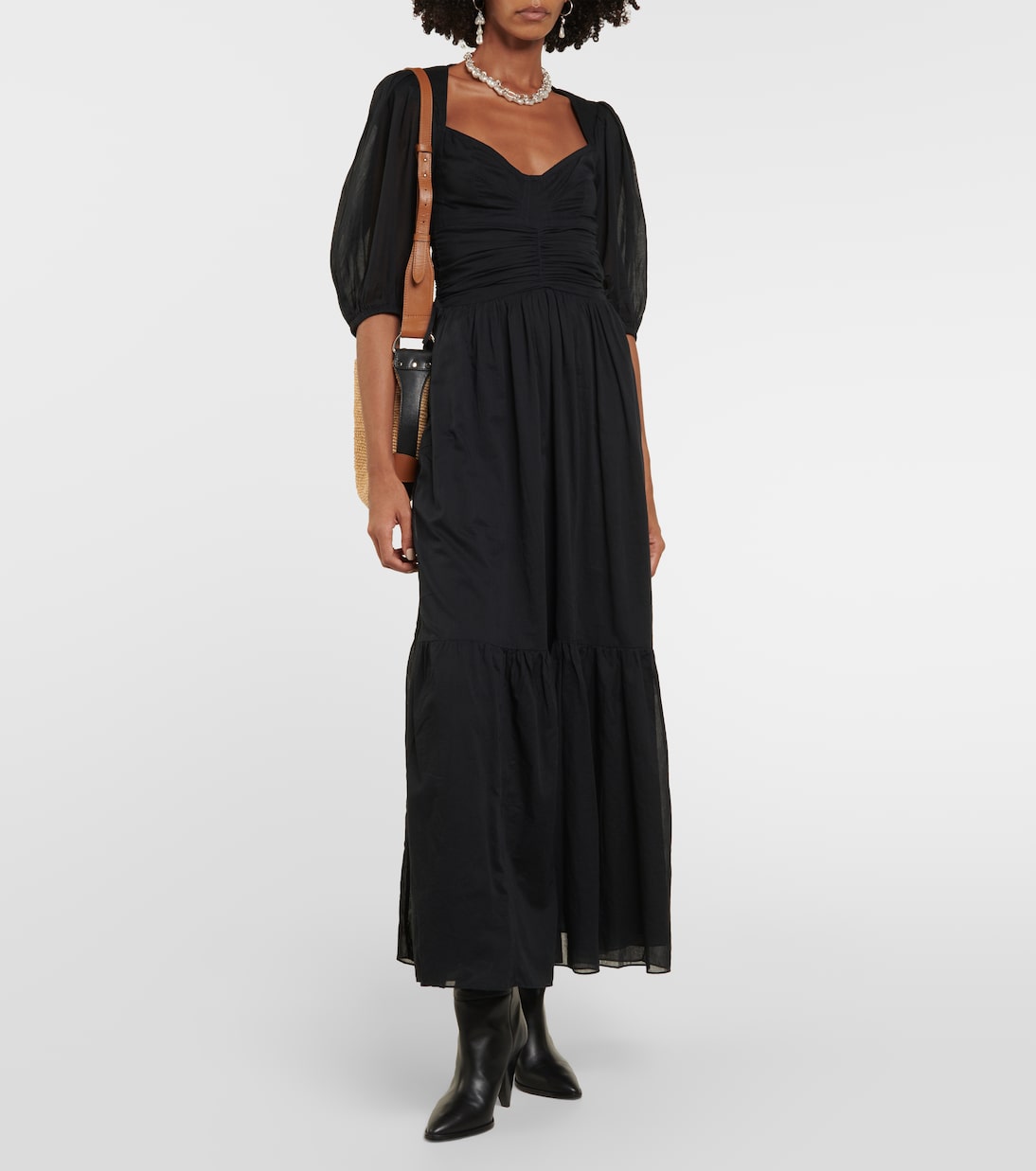 Maxikleid Leoniza aus Baumwolle | Marant Etoile