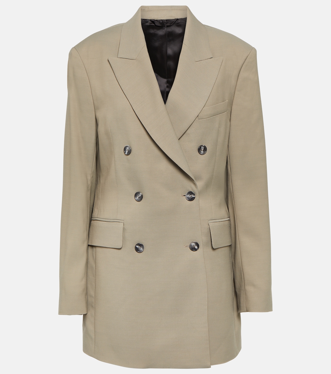 Blazer doppiopetto in misto lana | Acne Studios
