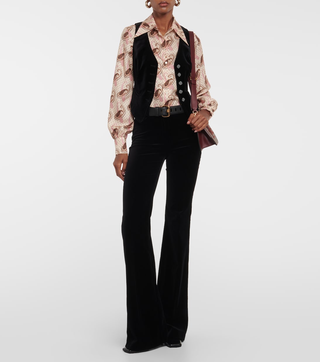 Camicia in seta con stampa | Etro
