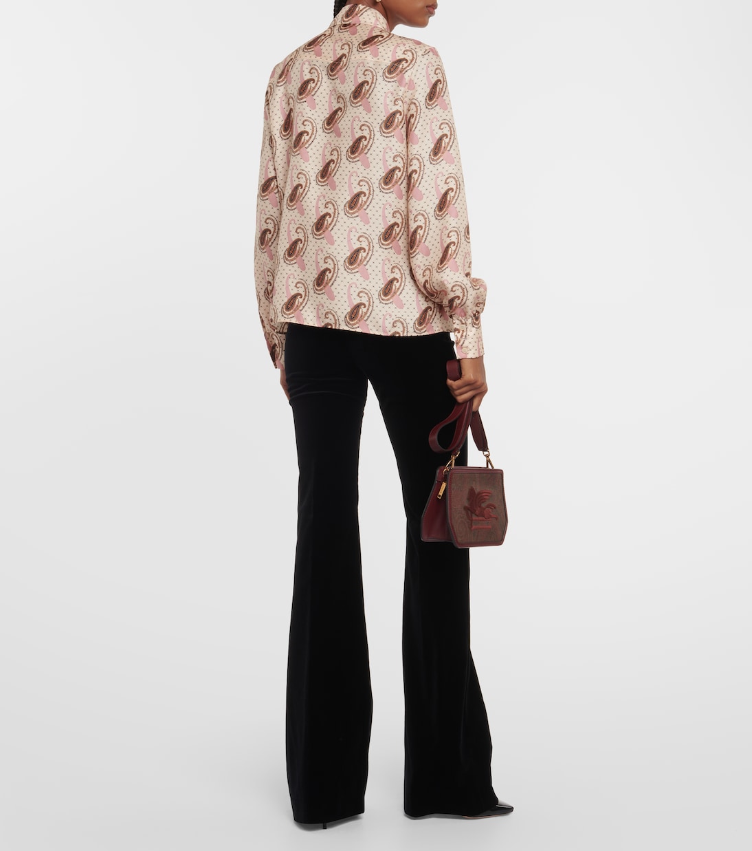 Camicia in seta con stampa | Etro