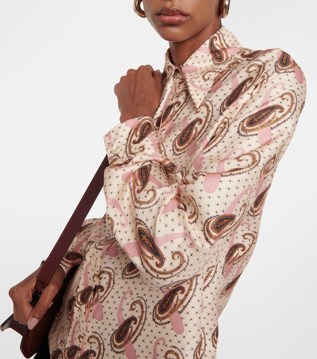 Camicia in seta con stampa | Etro