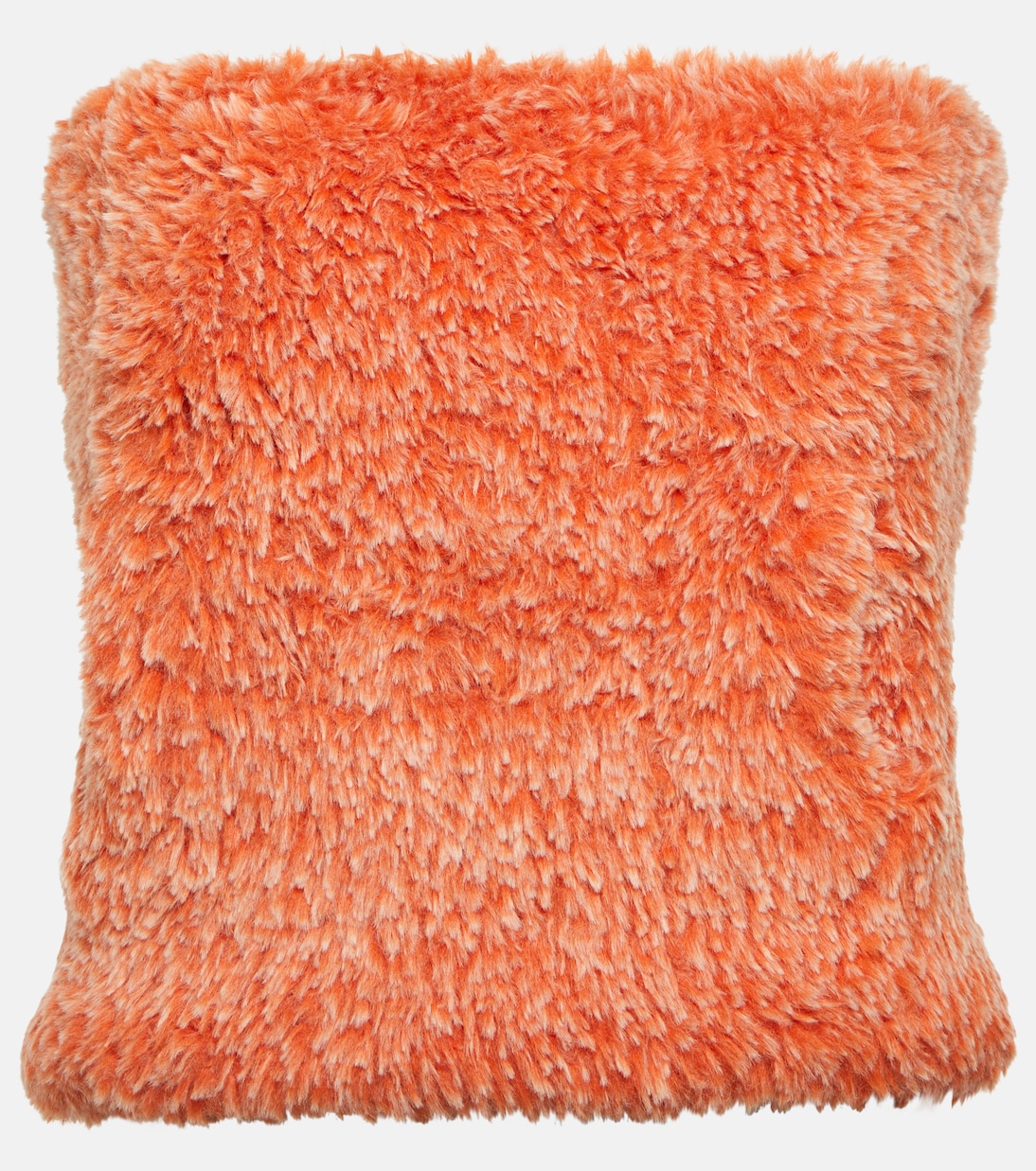 Faux shearling bandeau top | JW Anderson