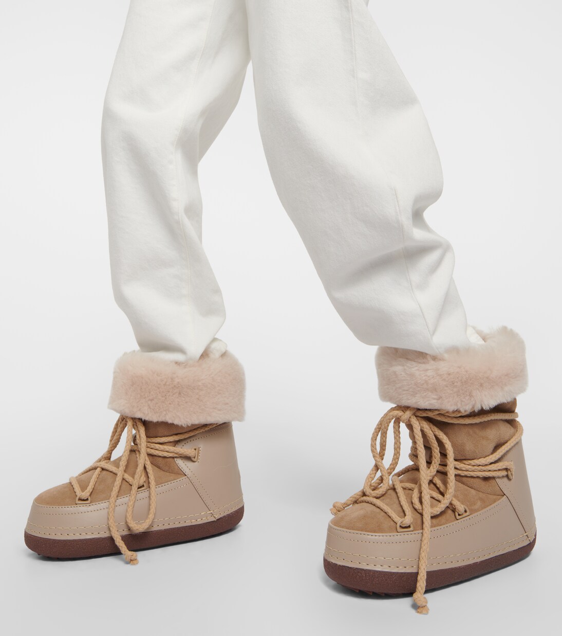 Botines Classic de piel con borrego | Inuikii