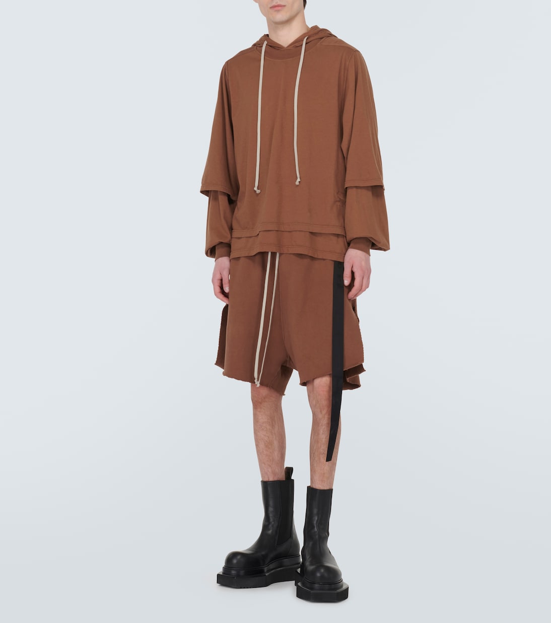 Sudadera con capucha de algodón | DRKSHDW by Rick Owens