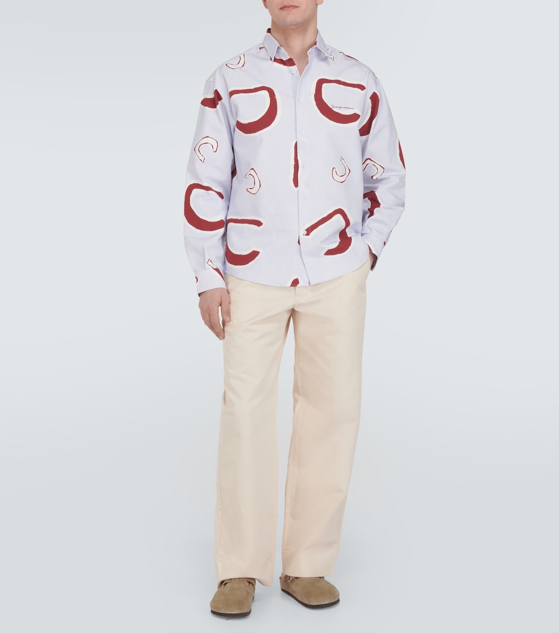 Hose Le Pantalon Jean aus Baumwolle und Leinen | Jacquemus