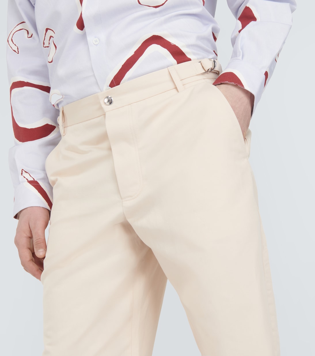 Hose Le Pantalon Jean aus Baumwolle und Leinen | Jacquemus