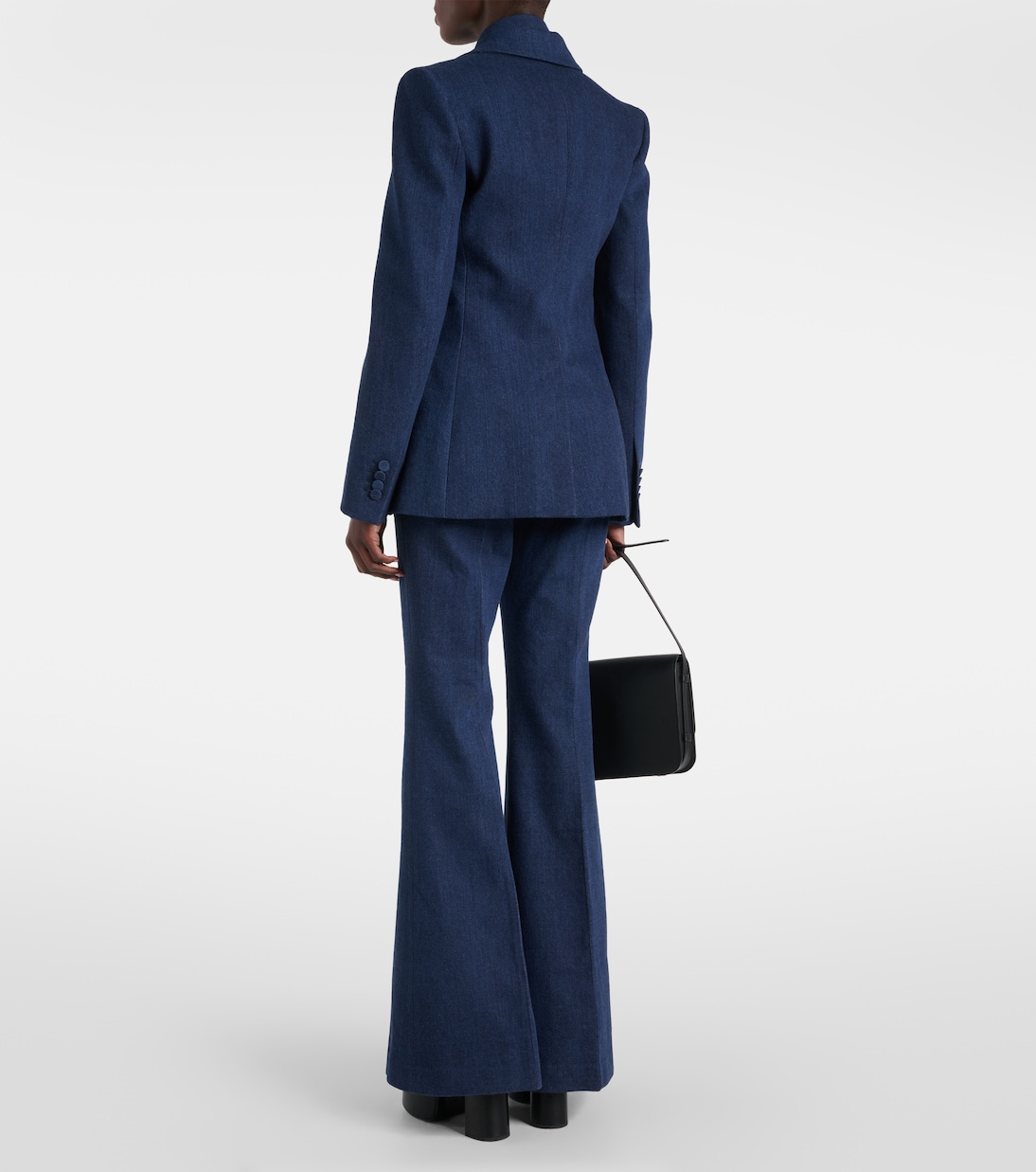 Blazer monopetto di jeans Leiva | Gabriela Hearst