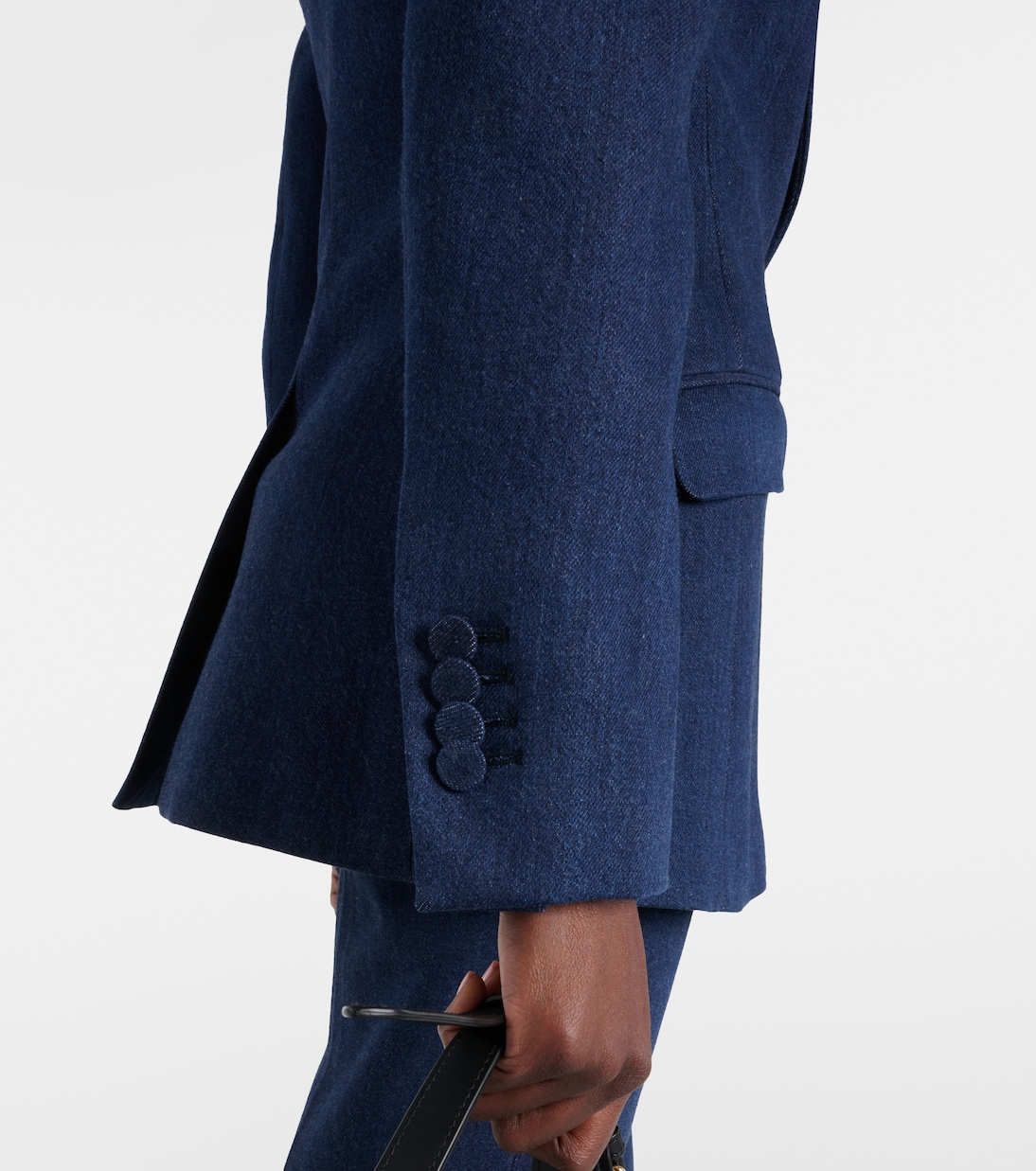 Blazer monopetto di jeans Leiva | Gabriela Hearst