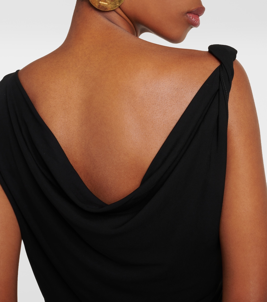 Vestido midi Fifi de jersey | Velvet