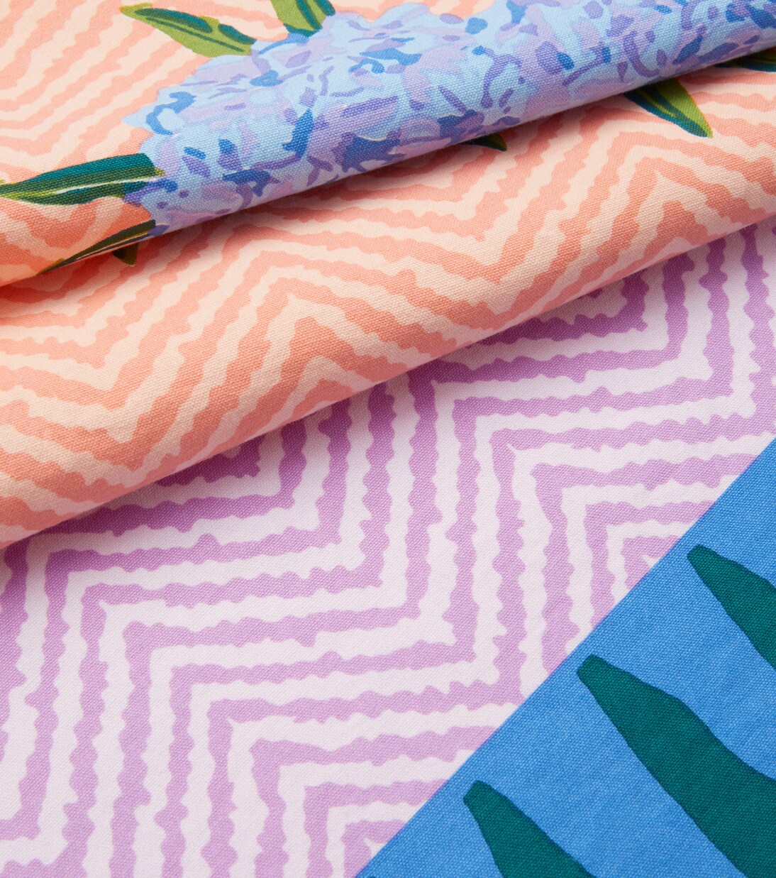 Oleander cotton table runner | Lisa Corti