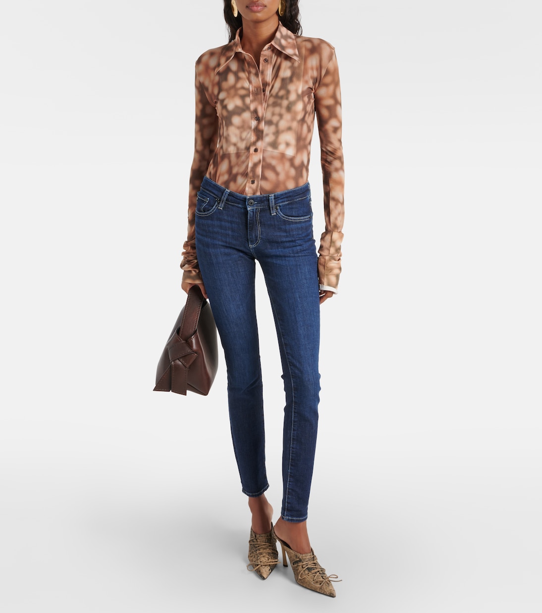 Prima mid-rise skinny jeans | AG Jeans