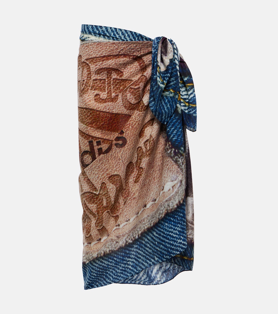 Pareo in cotone con stampa | Acne Studios