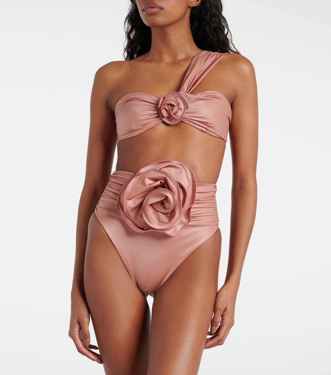 Slip bikini con applicazione floreale | Magda Butrym