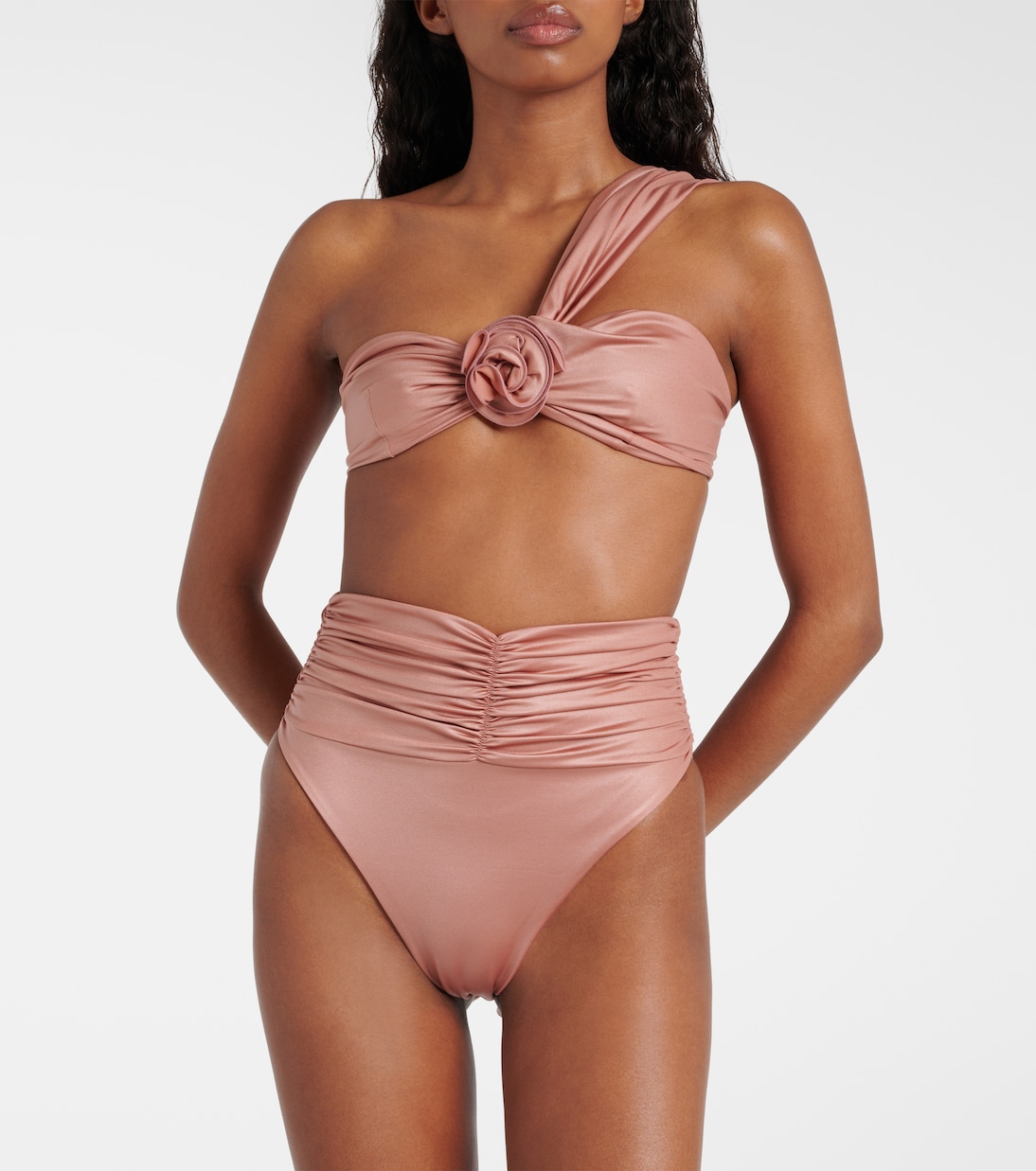 Slip bikini con applicazione floreale | Magda Butrym