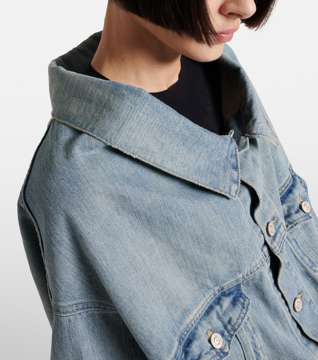 Oversize-Jeansjacke | Balenciaga