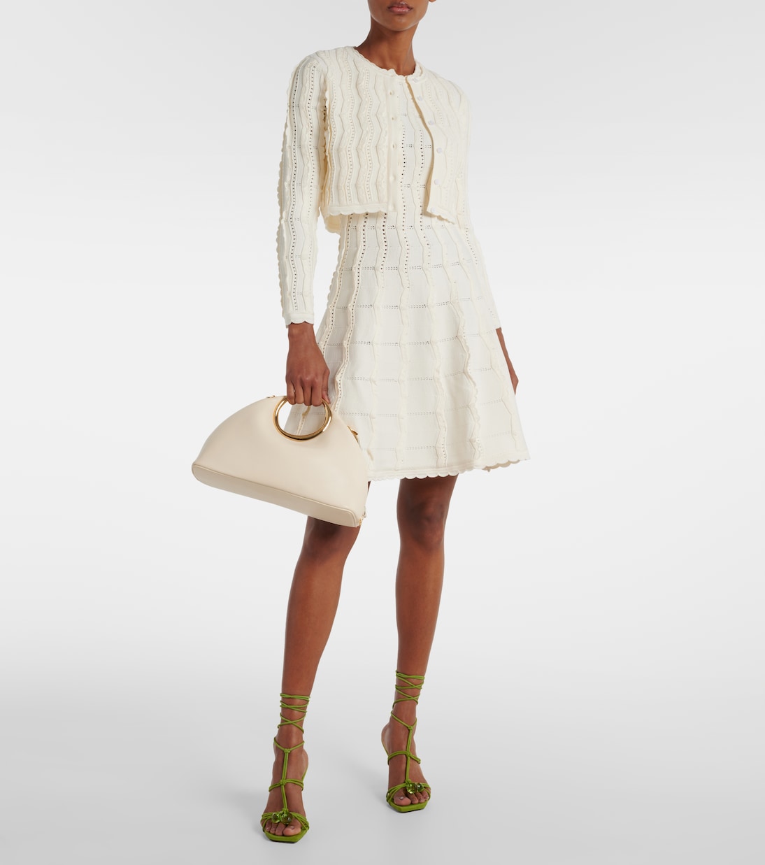 Vestido corto de punto | Oscar de la Renta