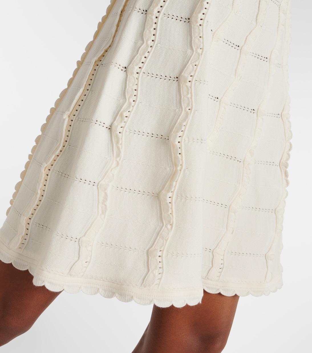 Vestido corto de punto | Oscar de la Renta