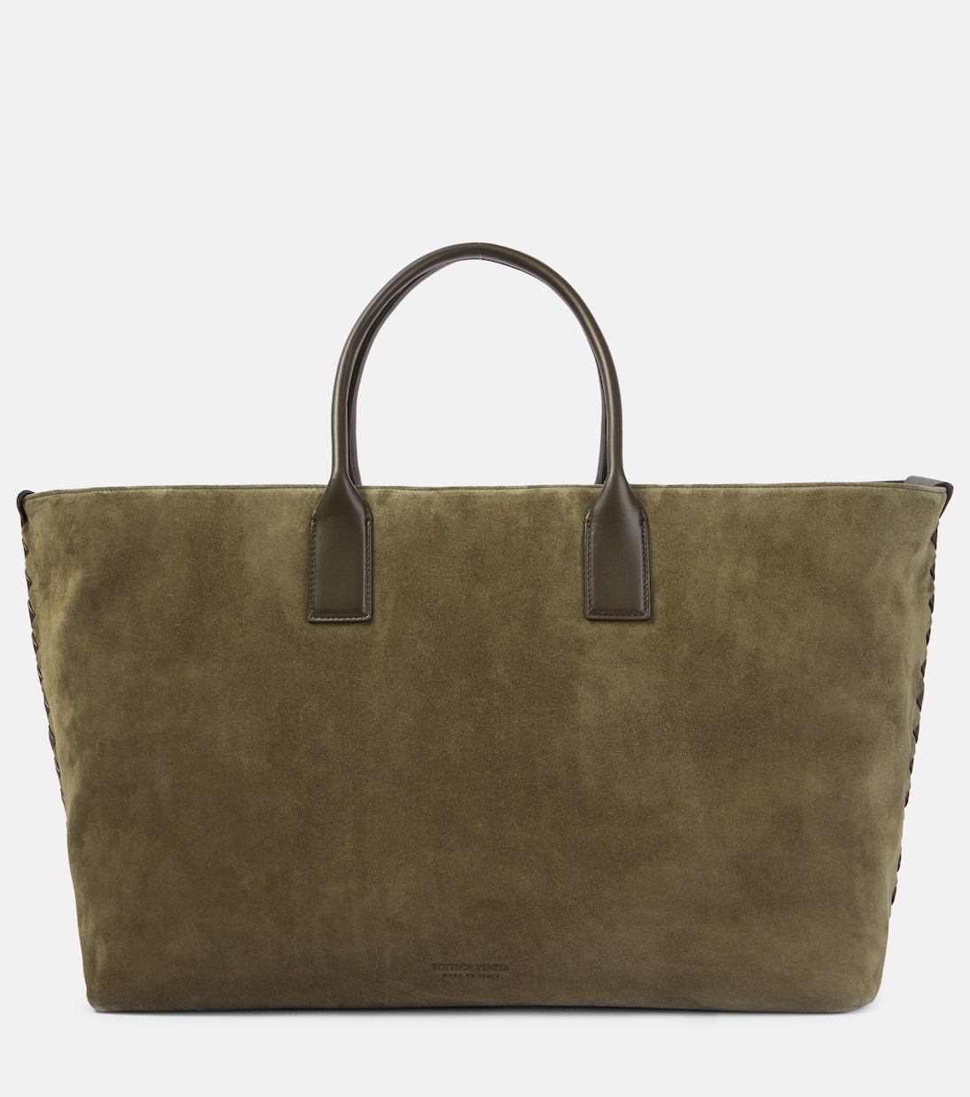Borsa Cabat Large in suede | Bottega Veneta