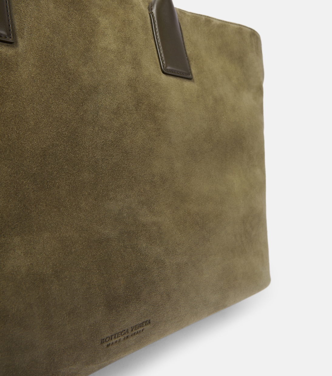 Borsa Cabat Large in suede | Bottega Veneta