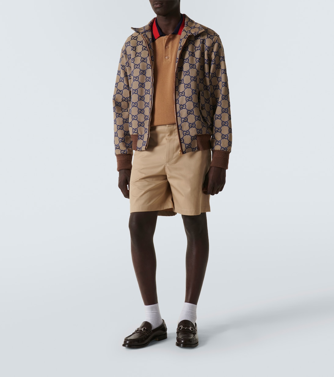 Shorts aus Baumwoll-Twill | Gucci
