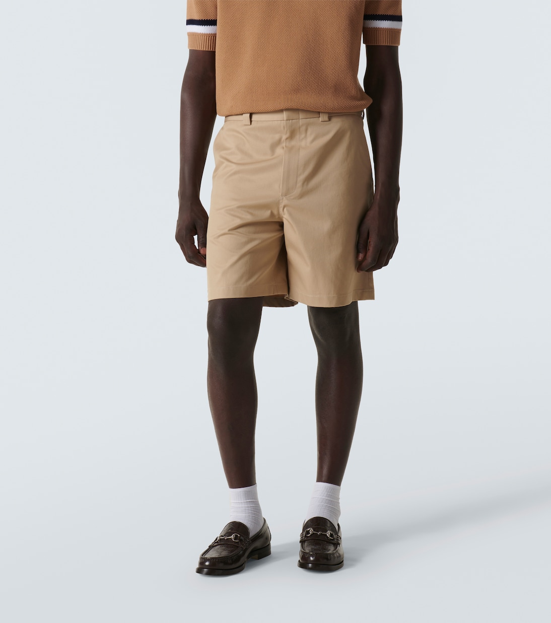 Shorts aus Baumwoll-Twill | Gucci