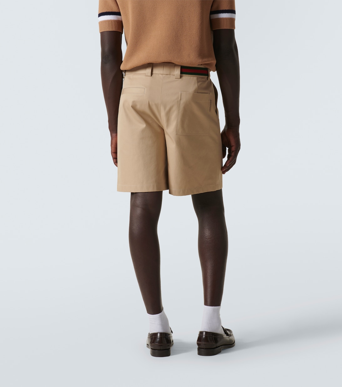 Shorts aus Baumwoll-Twill | Gucci