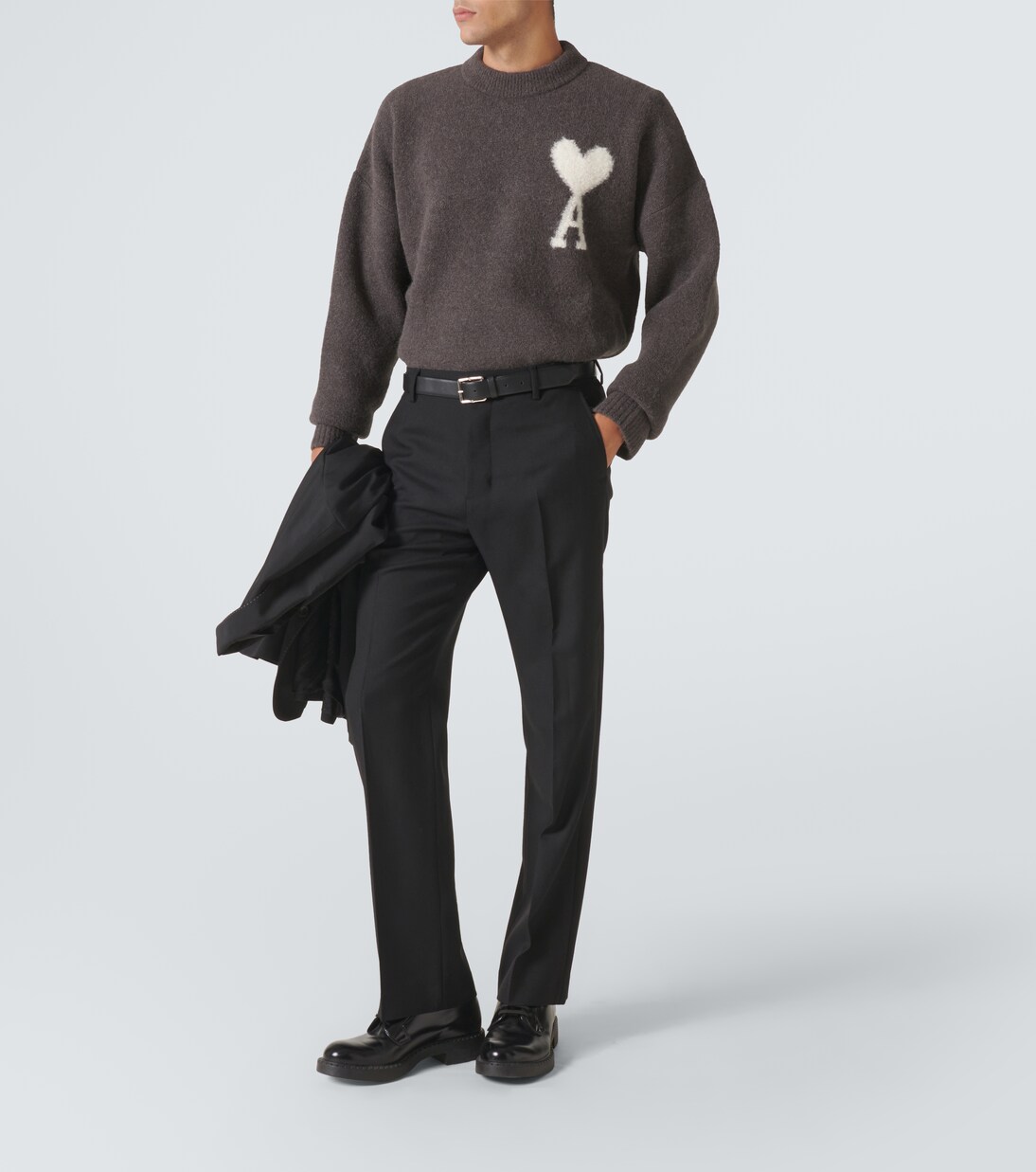 Pullover Ami de Cœur aus einem Wollgemisch | Ami Paris
