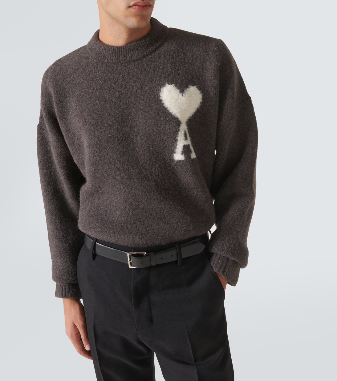 Pullover Ami de Cœur aus einem Wollgemisch | Ami Paris
