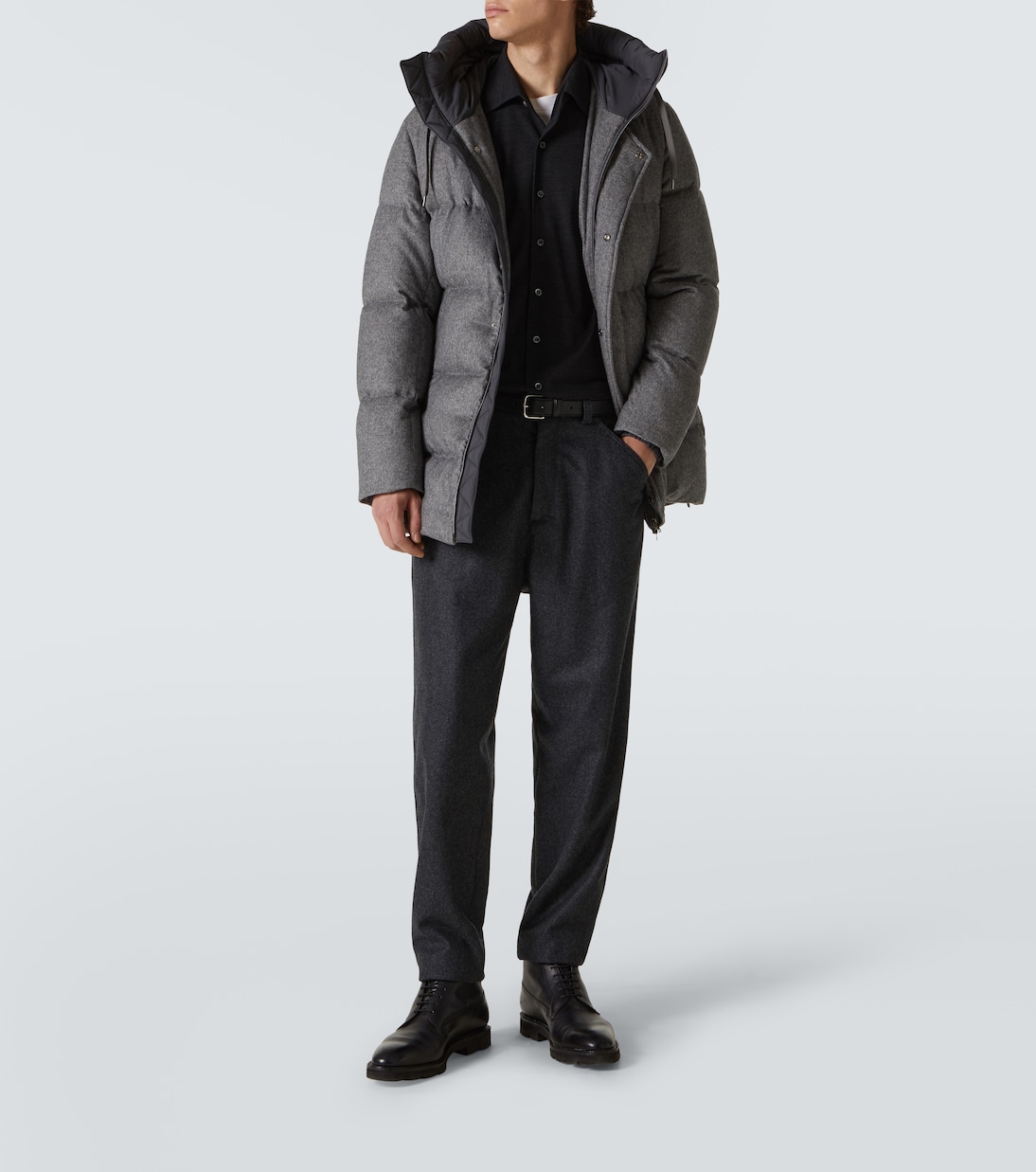 Daunenjacke aus Seide und Kaschmir | Herno